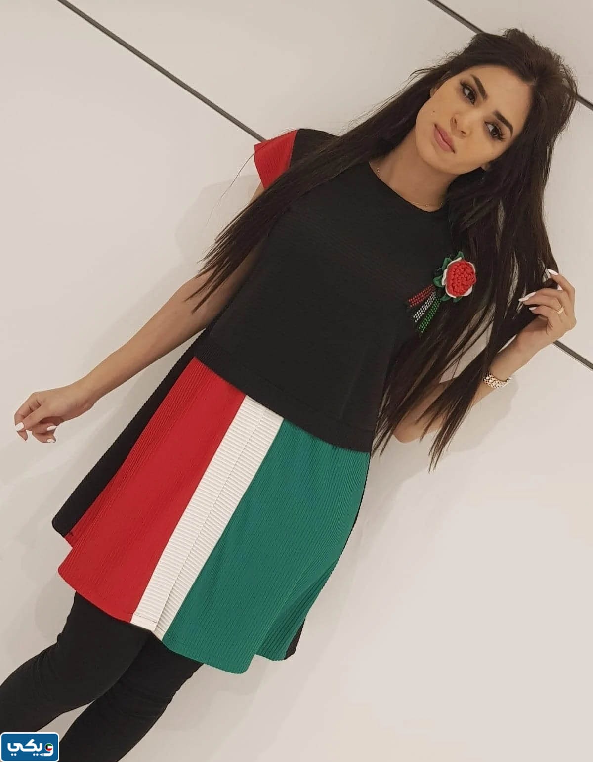 ملابس اليوم الوطني الكويتي للبنات
