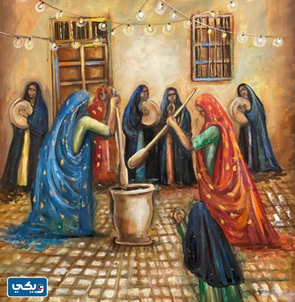 رسومات عن التراث الكويتي