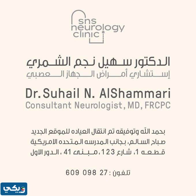 عنوان عيادة دكتور سهيل الشمري