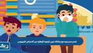 قدم مسرحيه مع زملائك تبين كيفيه الوقايه من الامراض الفيروس