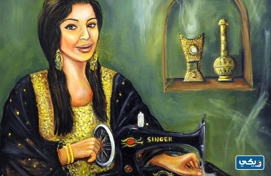 لوحات عن التراث الشعبي الكويتي