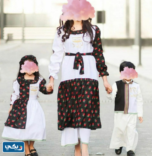 ملابس القرقيعان للأم والبنت والولد