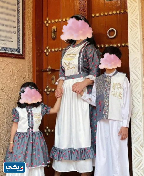 ملابس القرقيعان للأم والبنت والولد