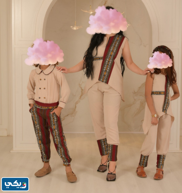 ملابس القرقيعان للأم والبنت والولد