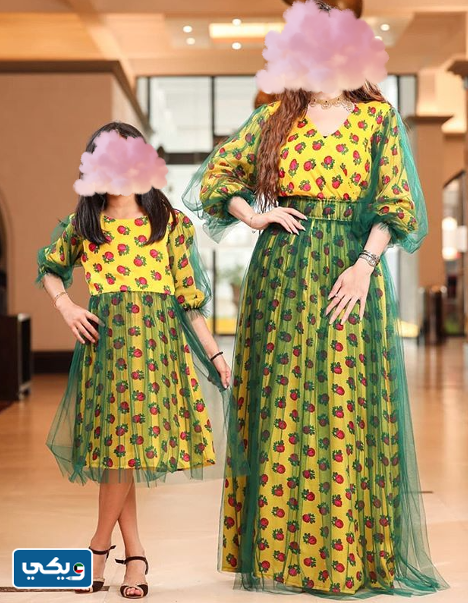 ملابس قرقيعان للام وبنتها