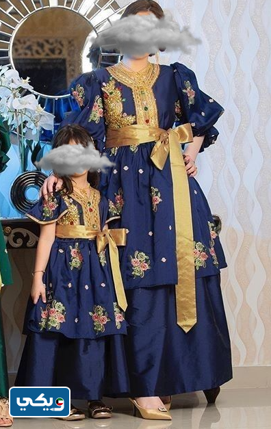 موديلات قرقيعان دراريع رمضان للأم وبنتها