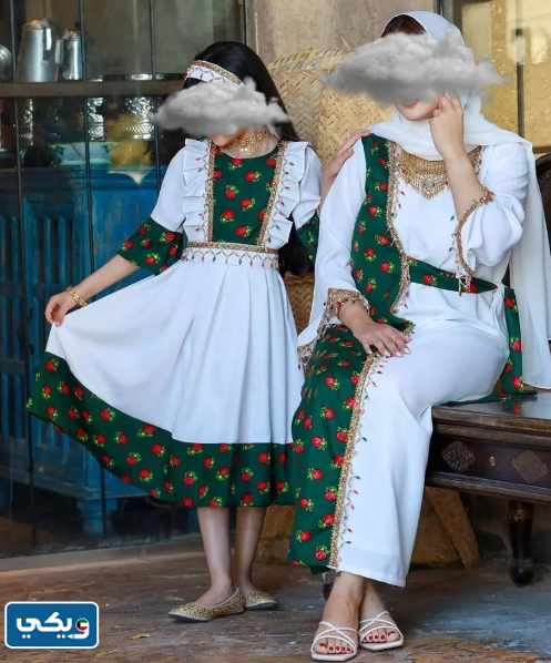 موديلات قرقيعان دراريع رمضان للأم وبنتها