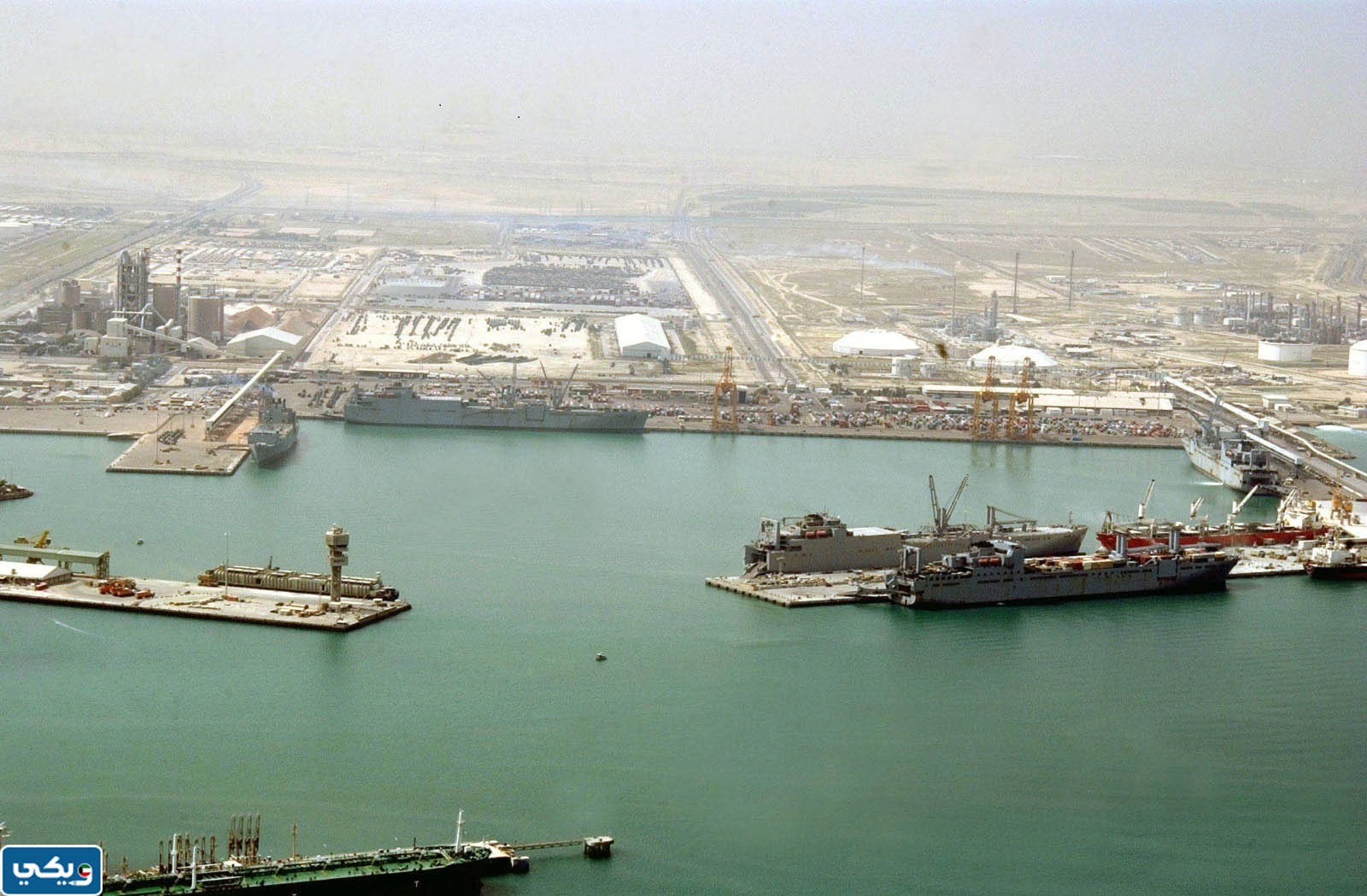 ميناء الشعيبة بالكويت