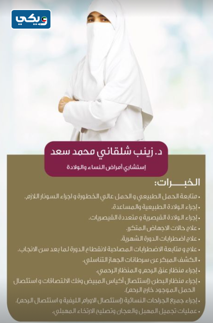 الدكتورة زينب شلقاني محمد سعد