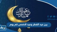 بين عيد الفطر وعيد الاضحى كم يوم 2026 بين عيد الفطر وعيد الاضحى كم يوم 2026