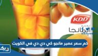 كم سعر عصير مانجو كي دي دي في الكويت 2026