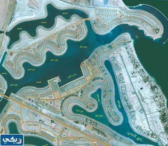 خريطة مدينة صباح الاحمد البحرية