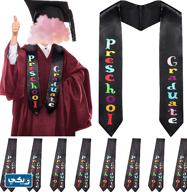 تصاميم وشاح تخرج للأولاد