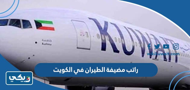 راتب مضيفة الطيران في الكويت