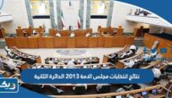 نتائج انتخابات مجلس الامة 2013 الدائرة الثانية