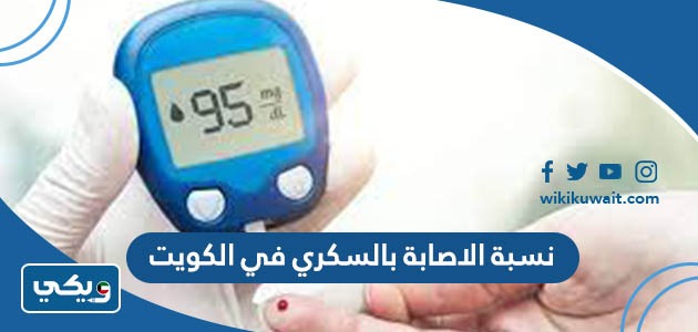 نسبة الاصابة بالسكري في الكويت