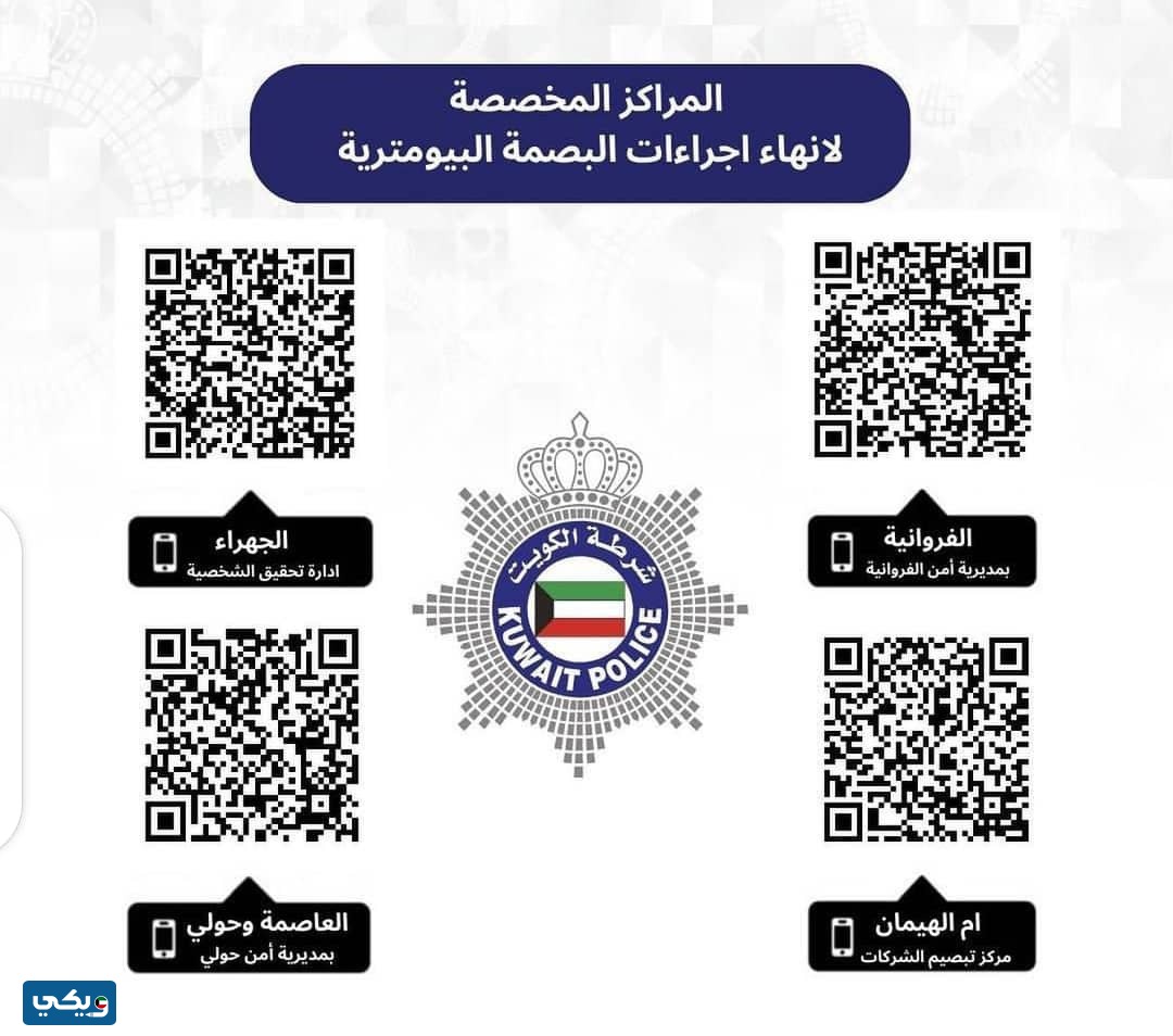 البصمة البيومترية غرب مشرف