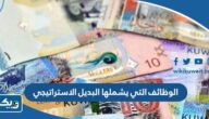 ماهي الوظائف التي يشملها البديل الاستراتيجي في الكويت ماهي الوظائف التي يشملها البديل الاستراتيجي في الكويت