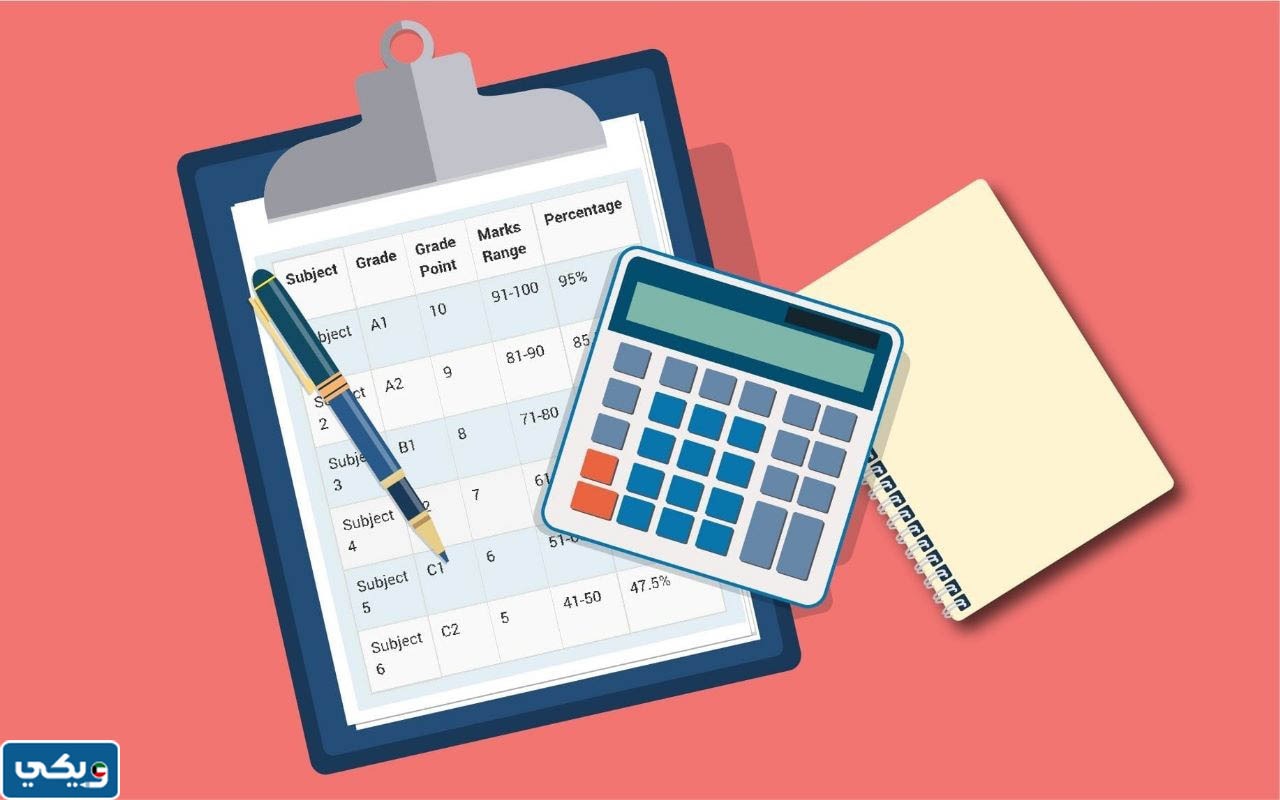 طريقة حساب نسبه الصف الثاني عشر ١٢ في الكويت 2023