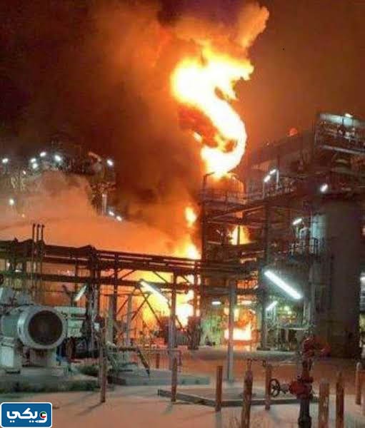 حريق مصفاة الزور