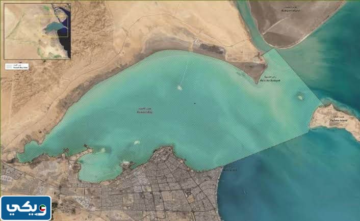 خريطة جون الكويت