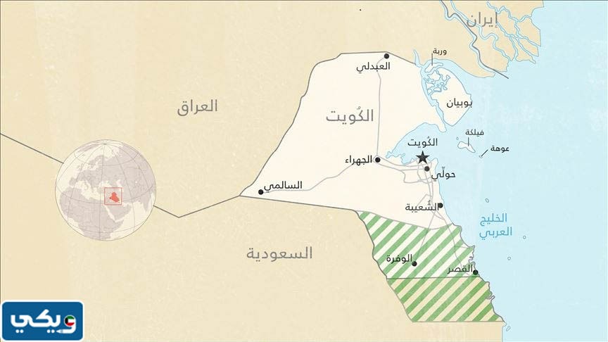 اين تقع العبدلي في الكويت