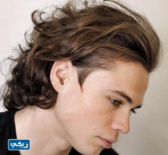 قصات شعر رجالي طويل