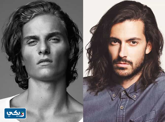 قصات شعر رجالي كلاسيك طويل