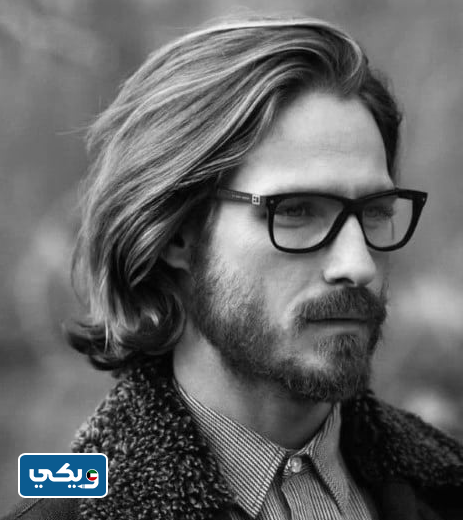 قصات شعر رجالي كلاسيك طويل