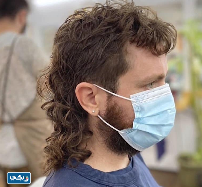 قصات شعر للرجال مدرج كيرلي