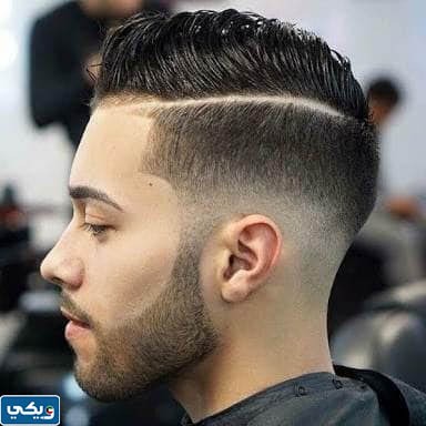 قصة شعر مدرج خفيف رجالي
