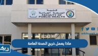 ماذا يعمل خريج كلية الصحة العامة في الكويت ماذا يعمل خريج كلية الصحة العامة في الكويت