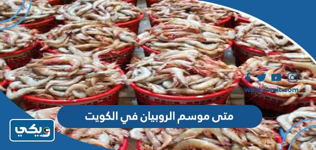 متى موسم الروبيان في الكويت