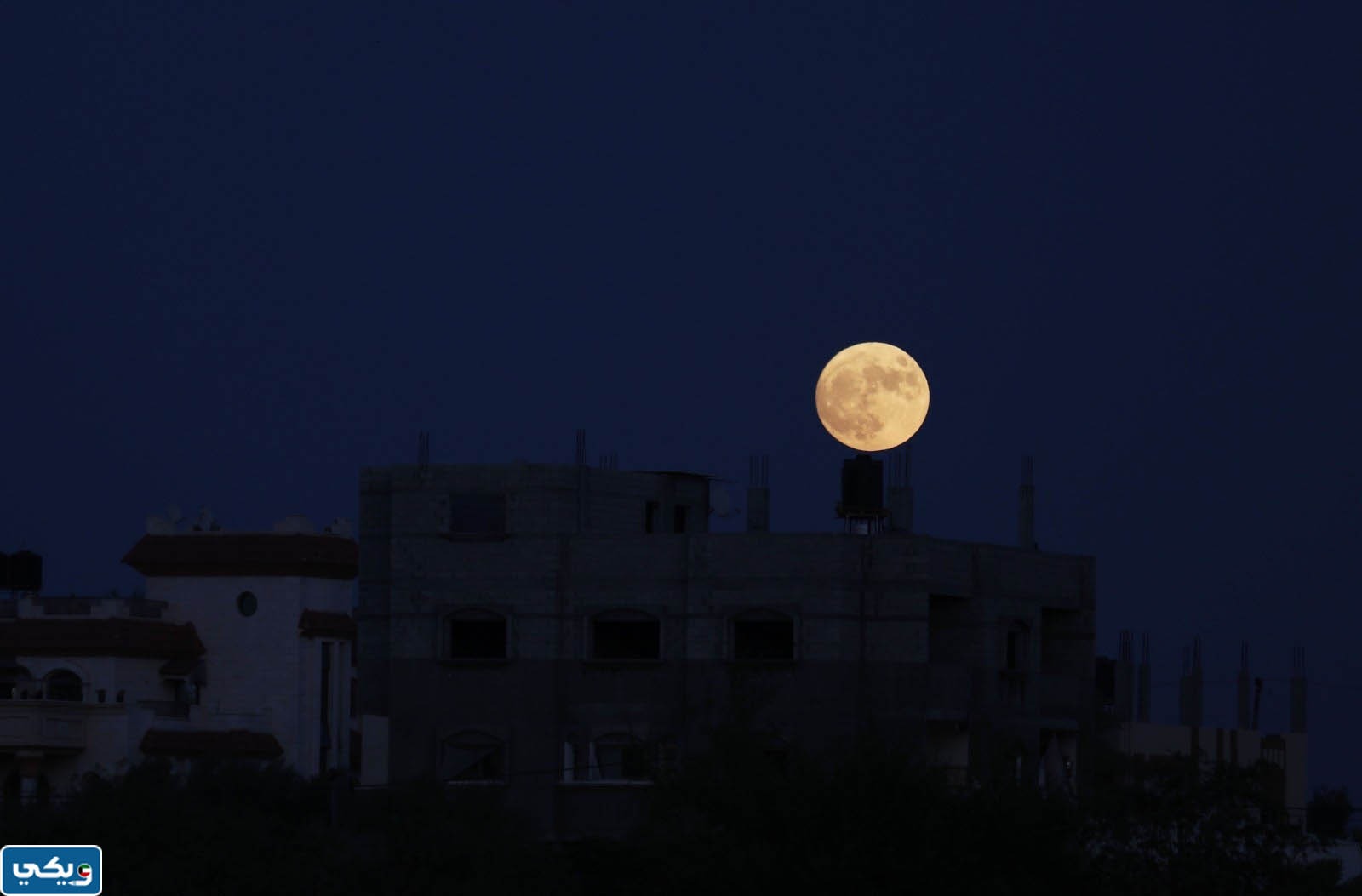 صور القمر الازرق في الكويت