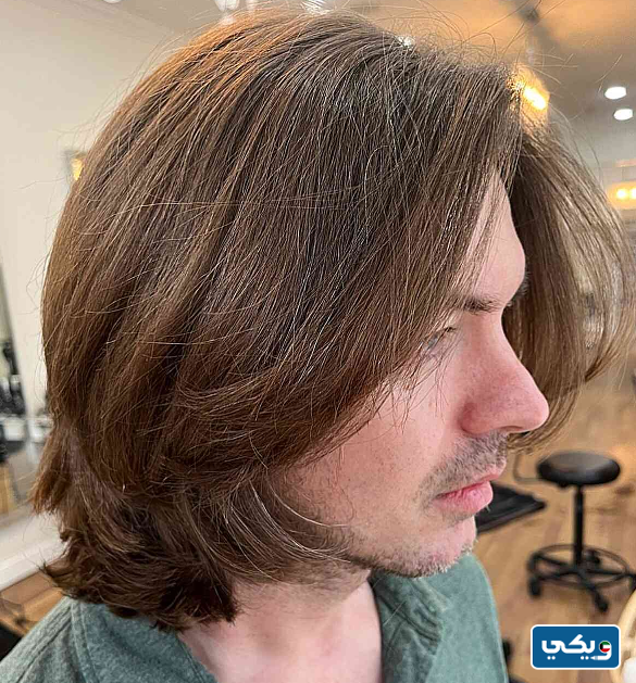 أفضل قصات شعر رجالي طويل ناعم