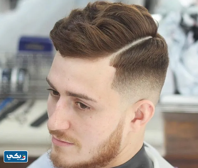 قصات شعر للرجال مدرج 2023