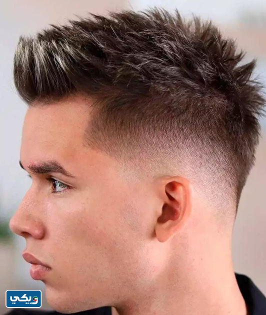 قصات شعر للرجال مدرج 2023