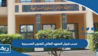 نسب قبول المعهد العالي للفنون المسرحية 2025 الكويت نسب قبول المعهد العالي للفنون المسرحية 2025 الكويت