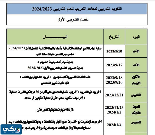 متى ينتهي السحب والاضافة في كليات ومعاهد التطبيقي 2023 / 2024