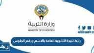 رابط نتيجة الثانوية العامة 2026 بالاسم ورقم الجلوس رابط نتيجة الثانوية العامة 2026 بالاسم ورقم الجلوس