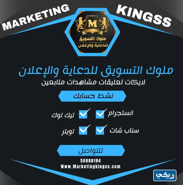 شركة ملوك التسويق للدعاية Marketing kings