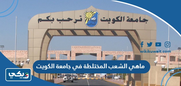 ماهي الشعب المختلطة في جامعة الكويت