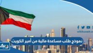 نموذج طلب مساعدة مالية من أمير دولة الكويت نموذج طلب مساعدة مالية من أمير دولة الكويت