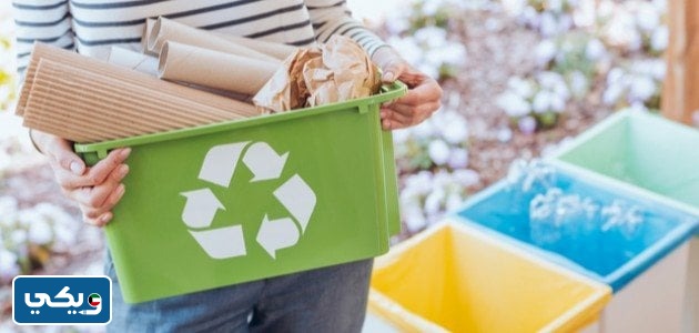 خطوات إعادة التدوير
