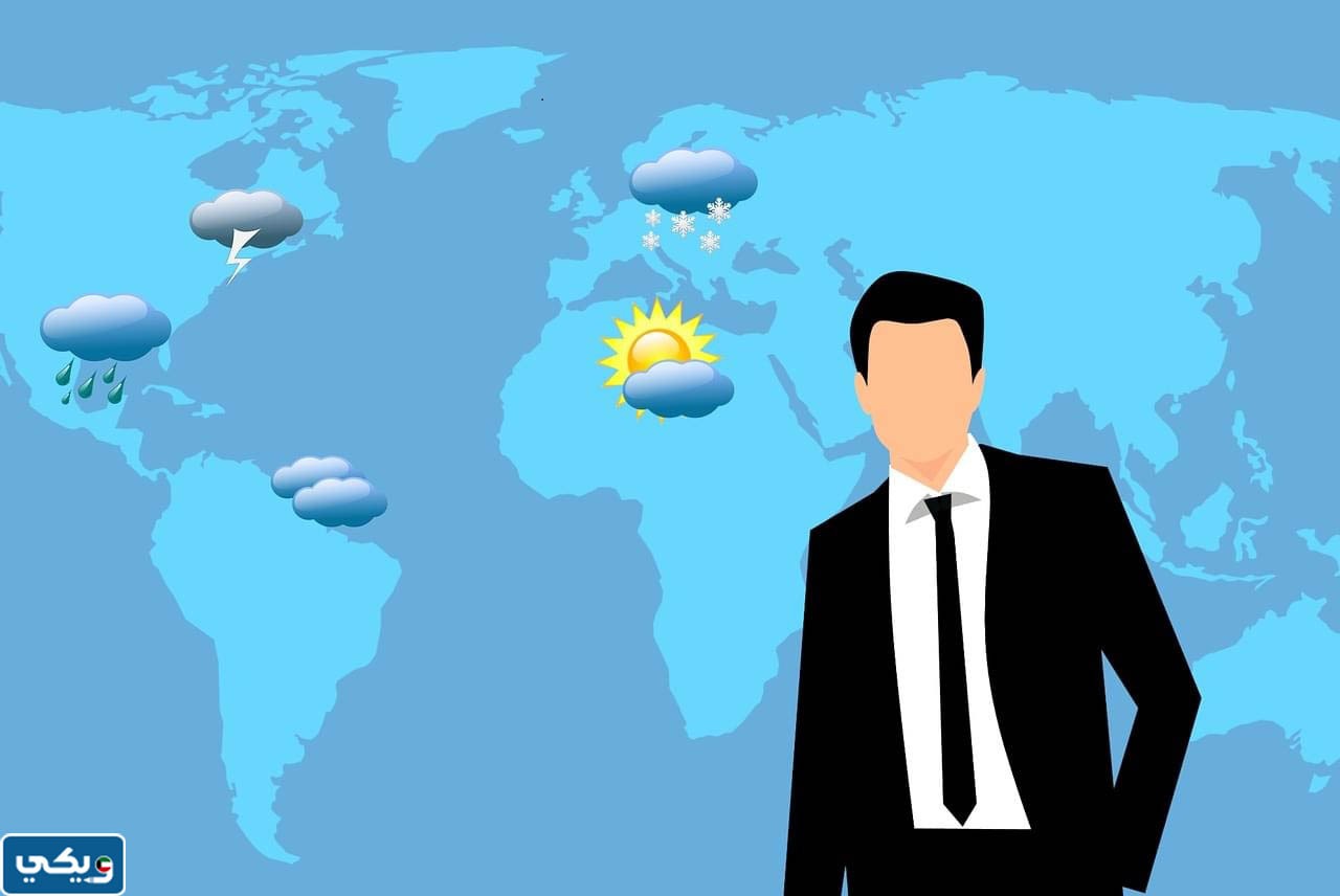 ساعد خبير الارصاد الجويه في اكمال النشره