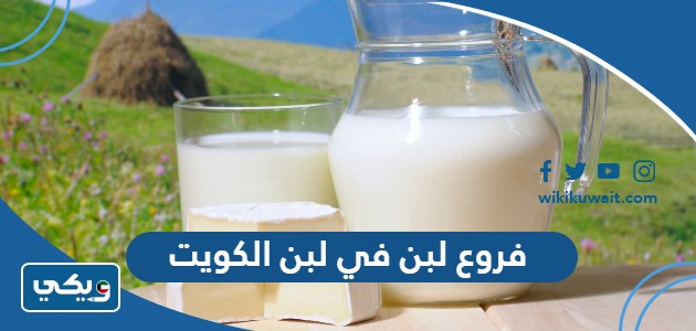 فروع لبن في لبن الكويت
