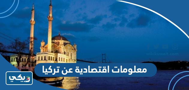 معلومات اقتصادية عن تركيا