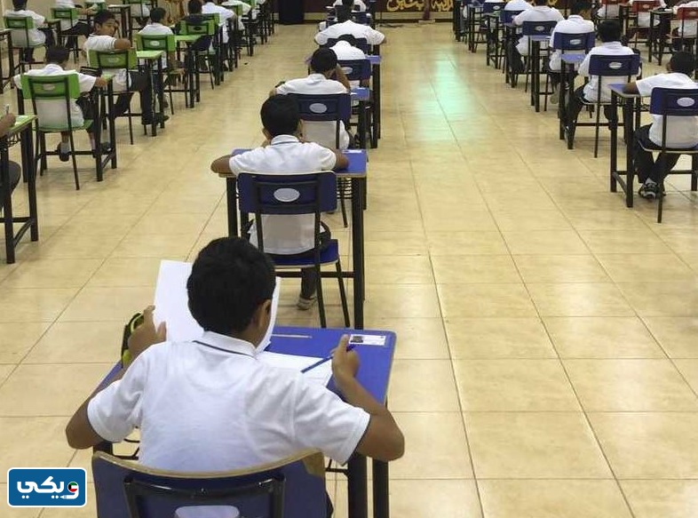 جدول امتحانات الفترة الدراسية الاولى الحادي عشر العلمي