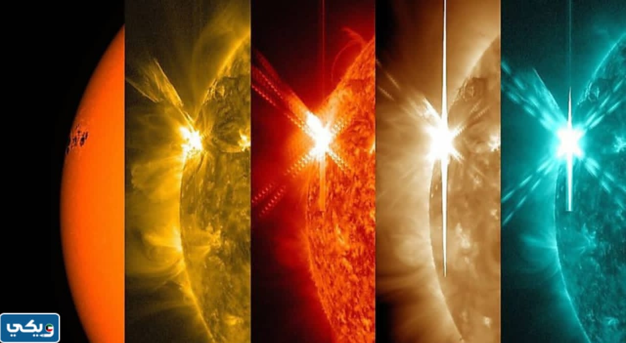 هل لون الشمس الحقيقي اخضر