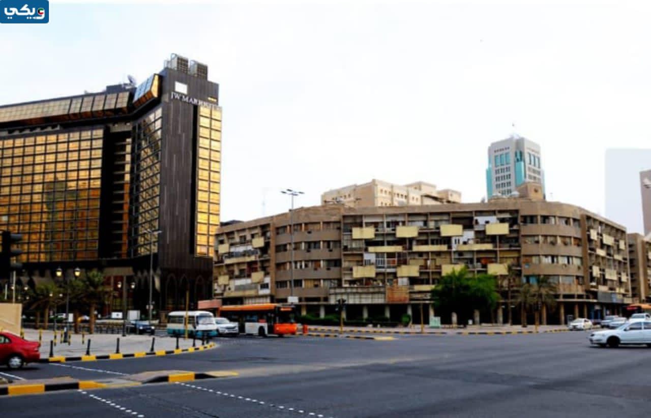 موقع شارع فهد السالم في الكويت على خرائط جوجل